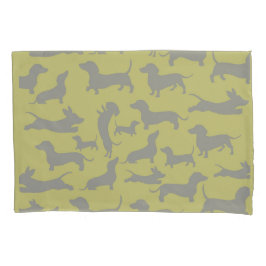Funda De Cojín Dachshund moderno