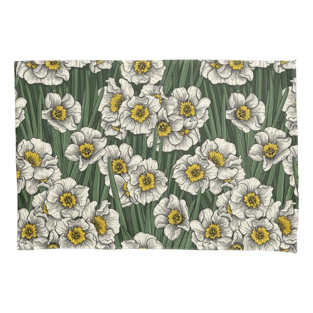 Funda De Cojín Daffodil garden (Anverso-izquierdo)