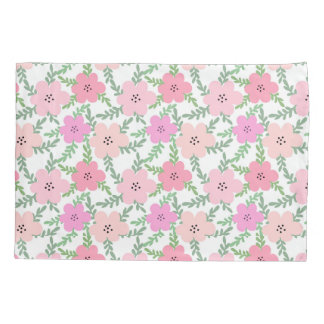 Funda De Cojín Daisía floral rosa