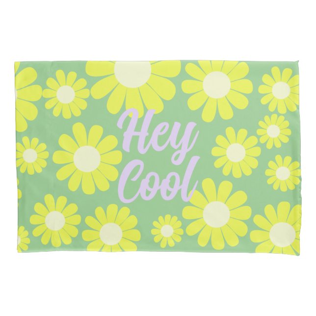 Funda De Cojín Daisy Green (Anverso)