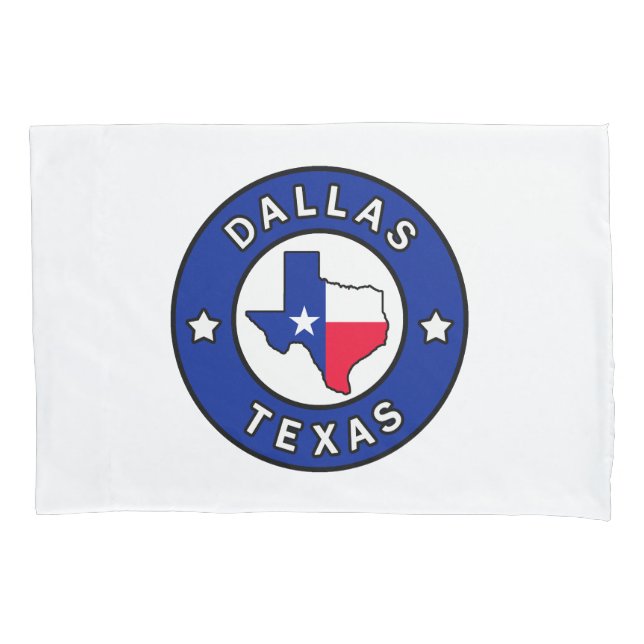 Funda De Cojín Dallas Texas (Anverso)