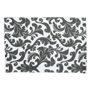 Funda De Cojín Damask Black