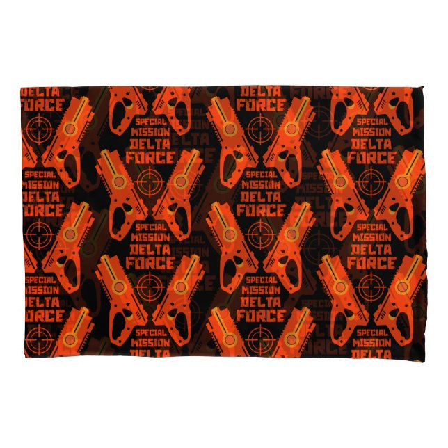 Funda De Cojín Dart Gun Battle (Anverso)
