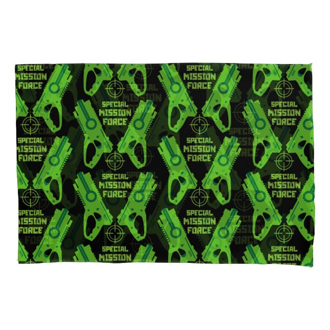 Funda De Cojín Dart Gun Battle (Anverso-izquierdo)