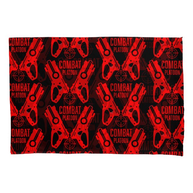 Funda De Cojín Dart Gun Battle (Anverso)