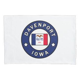 Funda De Cojín Davenport Iowa