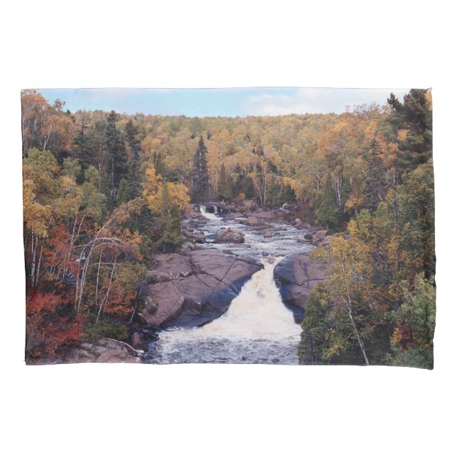Funda de cojín de Beaver River Falls (Anverso)