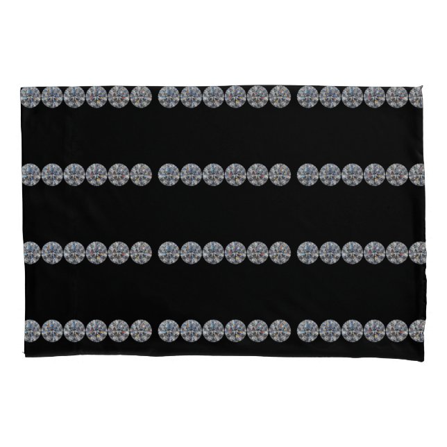 Funda de cojín de diamantes (Anverso)