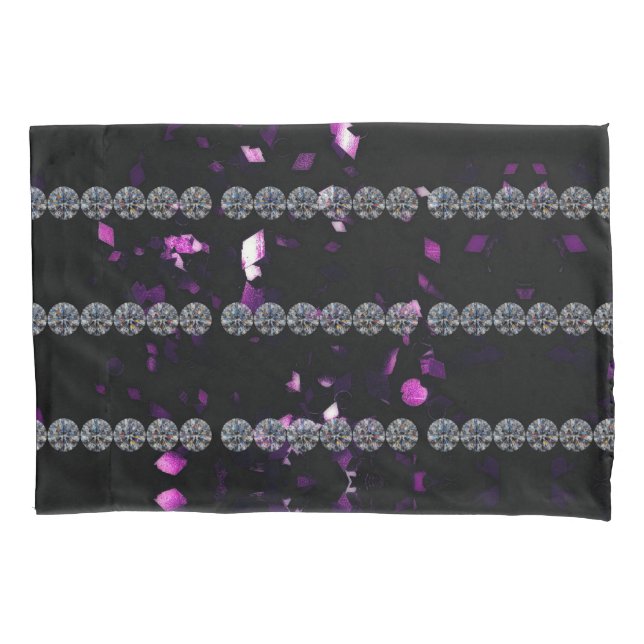 Funda de cojín de diamantes (Anverso)