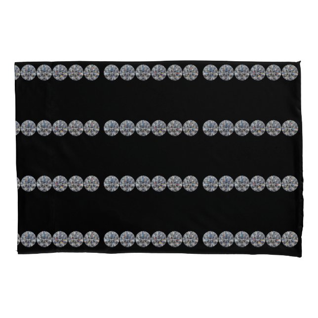 Funda de cojín de diamantes (Anverso)