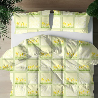 Funda de cojín de flores y mariposas