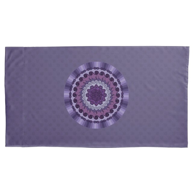 Funda de cojín de Mandala de Viento (Anverso)