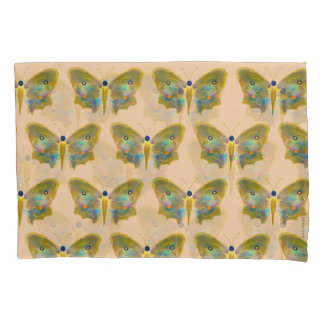 Funda de cojín de mariposa “Bosque Dorado”