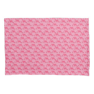 Funda de cojín de vacas y terneros rosa desolada R