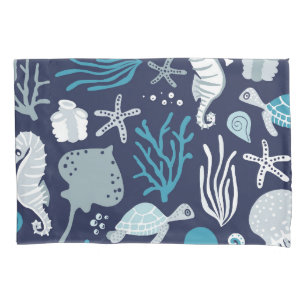 Funda De Cojín Debajo del mar