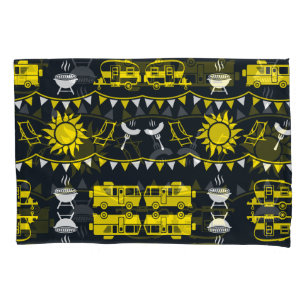Funda De Cojín Decoración de Camping de Caravana