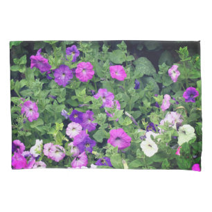 Funda De Cojín Decoración de verano de primavera floral Petunia F