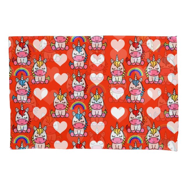 Funda De Cojín Decoración residencial de Unicorn Pony (Anverso)