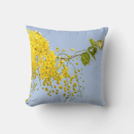Funda de cojín decorativo Floral de Árbol de Lluvi
