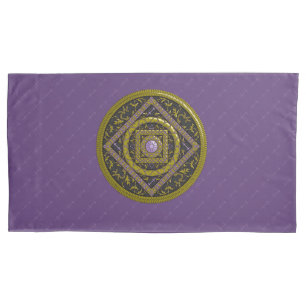 Funda de cojín del mandala de Sagitario