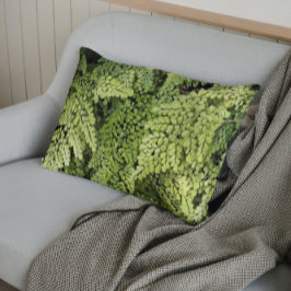 Funda De Cojín Delicado Green Maidenhair Fern Floral