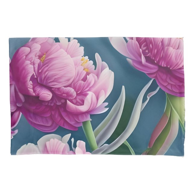 Funda De Cojín Deliciosas Peonies Country Garden (Anverso-izquierdo)