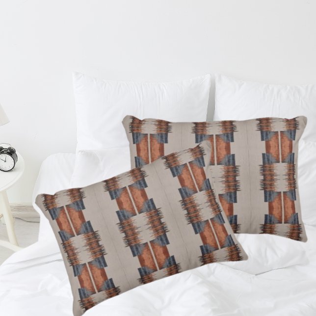 Funda De Cojín Denim y óxido de tazas modernos (Subido por el creador)