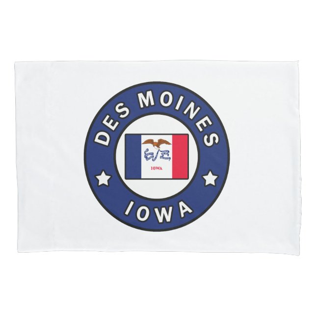 Funda De Cojín Des Moines Iowa (Anverso)