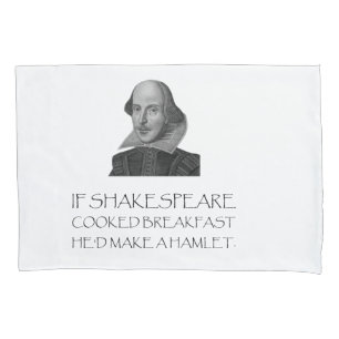 Funda De Cojín Desayuno Hamlet de Shakespeare