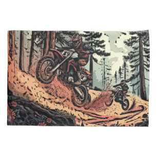 Funda De Cojín Desenterrando suciedad - Pilotos de motocross