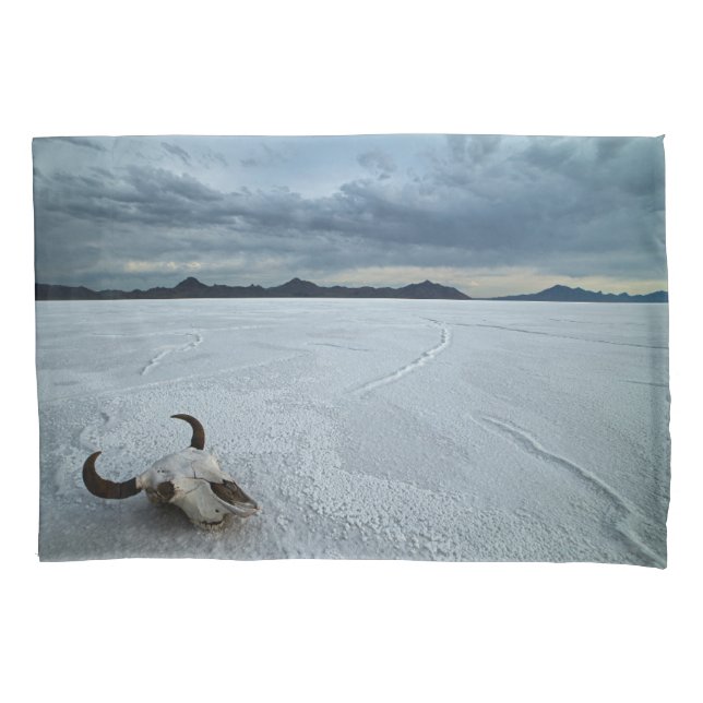 Funda De Cojín Desiertos | Bonneville Salt Flats Utah (Anverso)