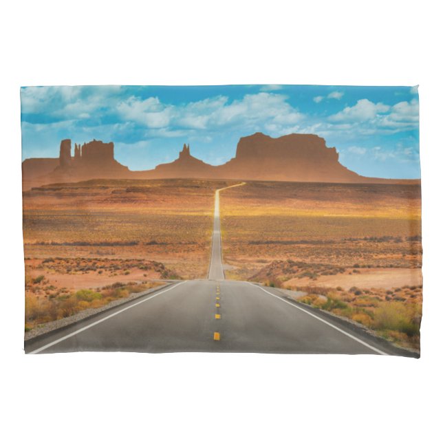 Funda De Cojín Desiertos | Valle del Monumento, Utah (Anverso)