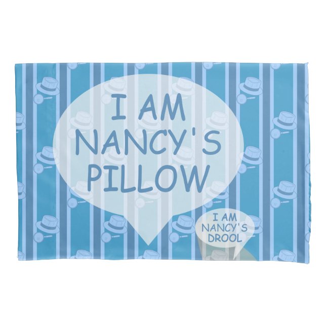 Funda De Cojín Detective de Personalizables divertidos y astutos (Anverso)