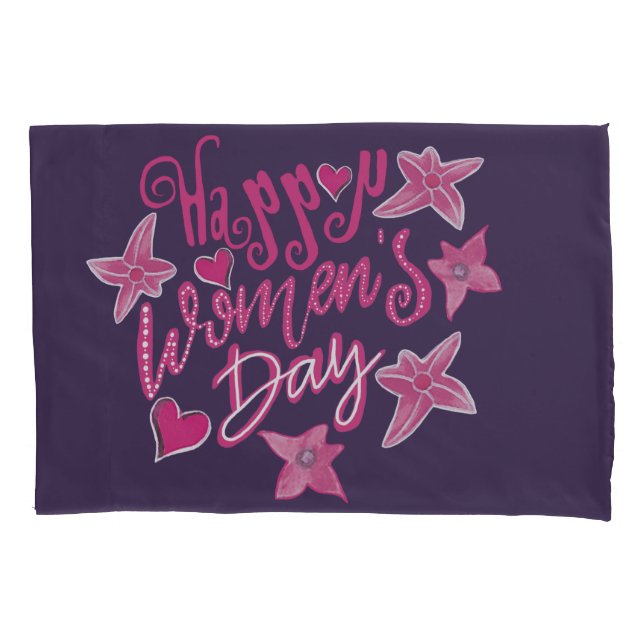 Funda De Cojín Día de la Mujer (Anverso)