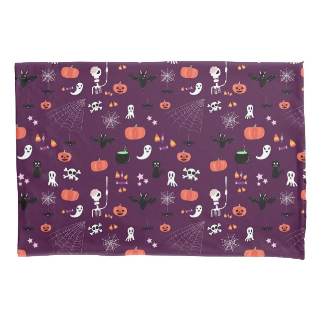 Funda De Cojín Día de las Brujas (Anverso)