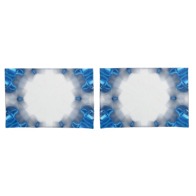 Funda De Cojín Diamantes azules (Anverso - Set)