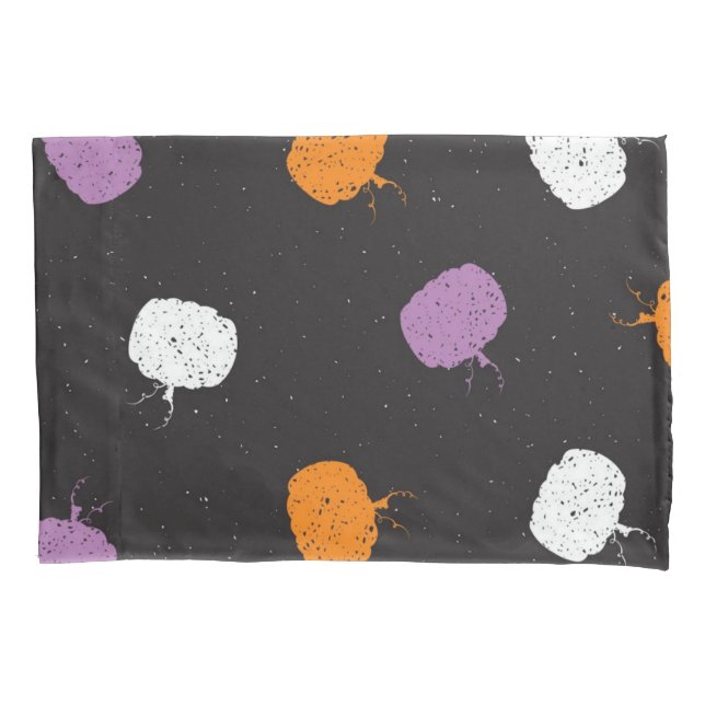 Funda De Cojín Dibujo de calabaza (Anverso)