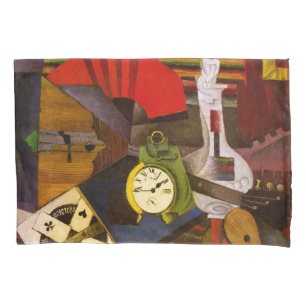 Funda De Cojín Diego Rivera El reloj despertador Surrealismo Arte