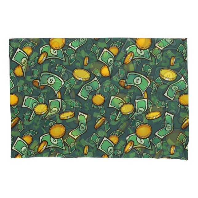 Funda De Cojín ¡Dinero! (Anverso)