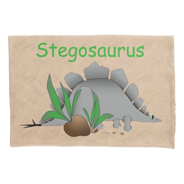 Funda De Cojín Dinosaur Land Cute Dino (Anverso)