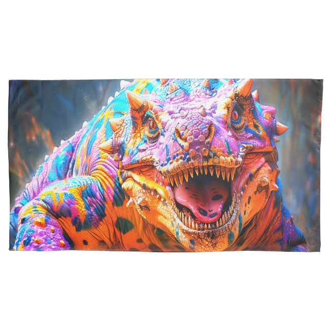 Funda De Cojín Dinosaurio (Anverso)