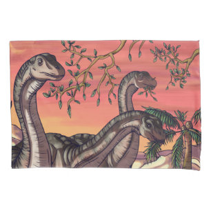 Funda De Cojín Dinosaurios en Dusk