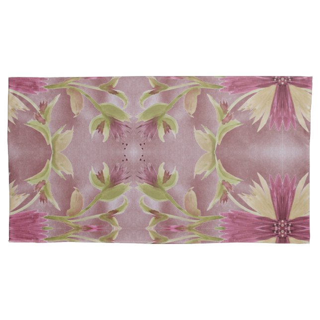 Funda De Cojín Diseñador con motivos en Borgoña (Anverso)