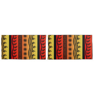 Funda De Cojín Diseño al sudoeste del modelo tribal azteca de