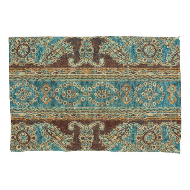Funda De Cojín Diseño árabe de Fabric Paisley Oriental (Anverso)