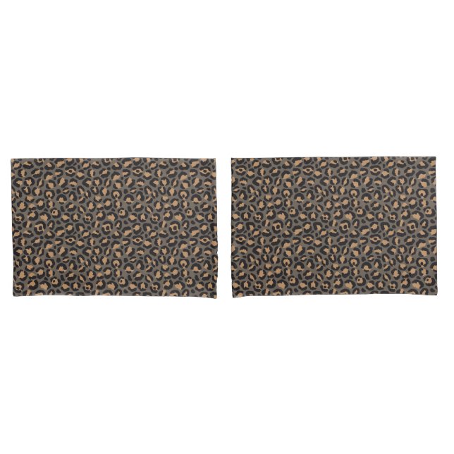 Funda De Cojín Diseño Clásico de la Serie Leopard 4 (Anverso - Set)