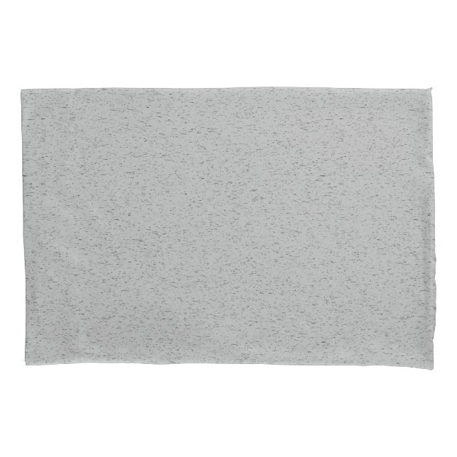 Funda De Cojín Diseño de color gris claro (Anverso)