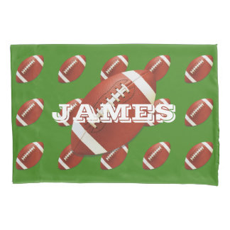 Funda De Cojín Diseño de encargo del fútbol americano