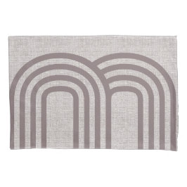 Funda De Cojín Diseño de estilo Art Style de líneas de línea neut