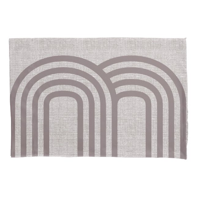 Funda De Cojín Diseño de estilo Art Style de líneas de línea neut (Anverso-izquierdo)